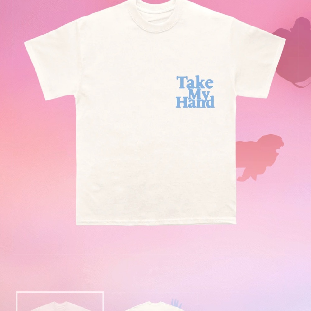 5SOS Take My Hand Tour shirt M